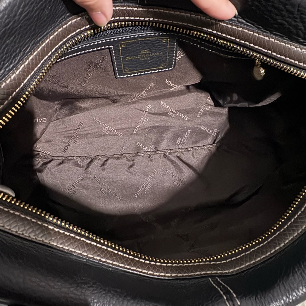 Balenciaga Black and Gray Shoulder Bag with COA - Picture 7 of 10